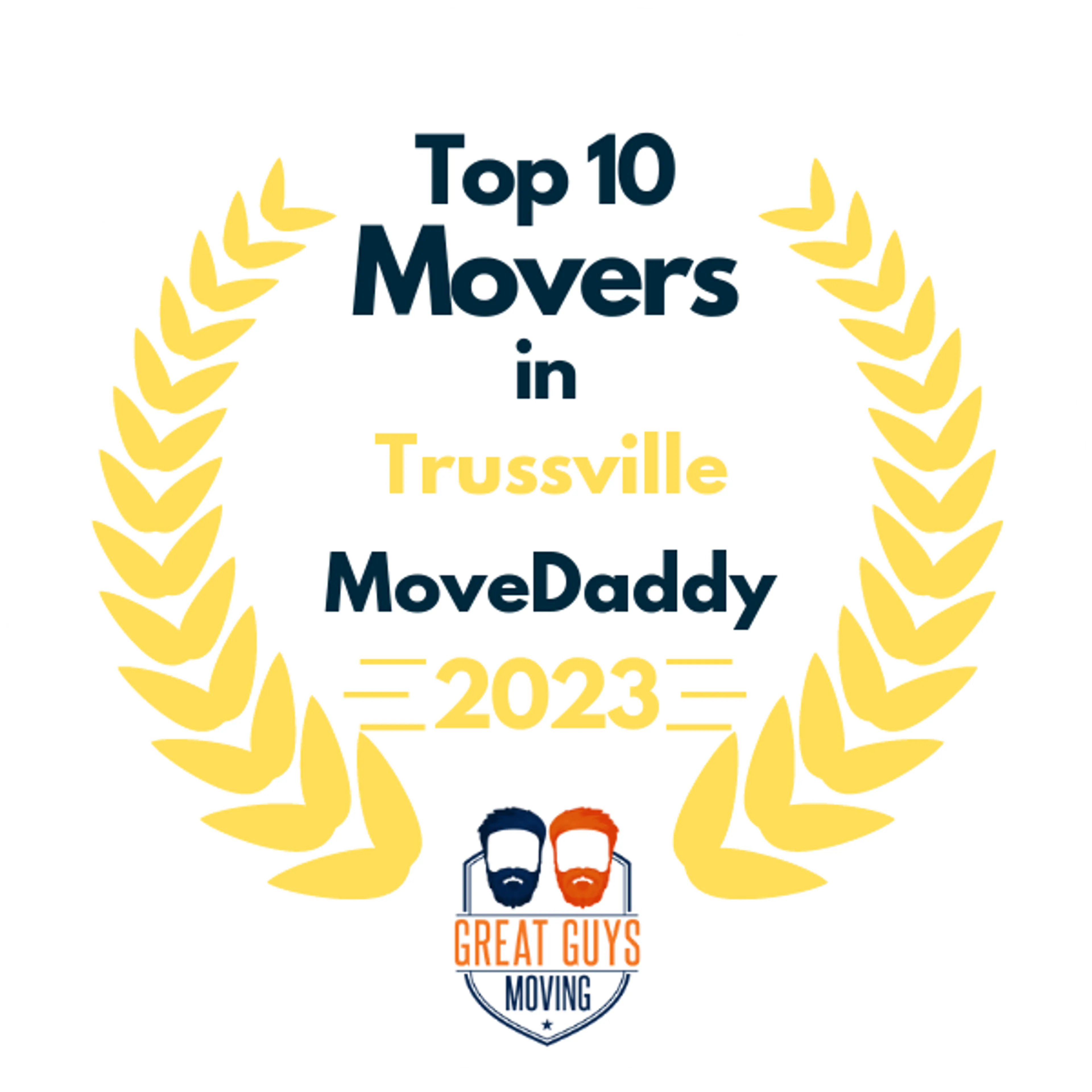 Top 10 Movers in Pell City, AL 2023 award
