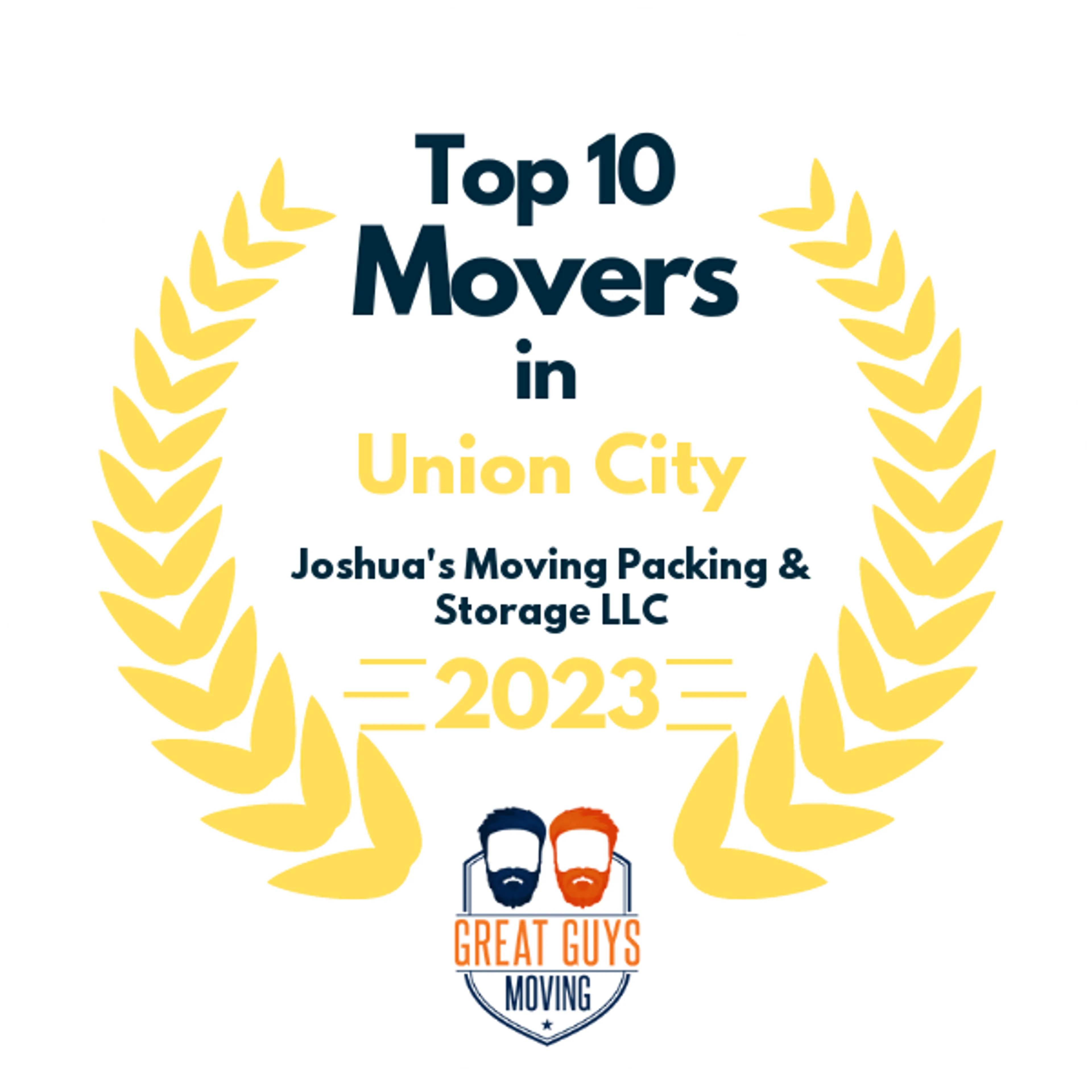 Top 10 Movers in San Jose, CA 2023 award