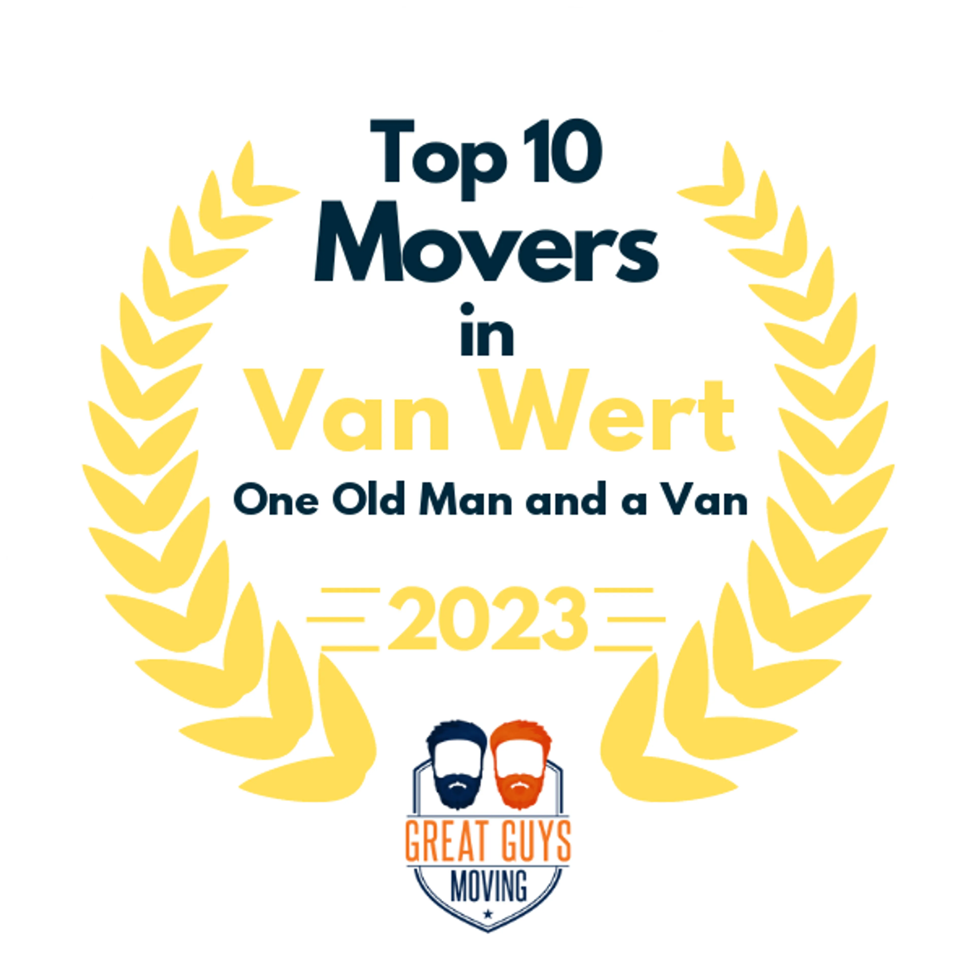 Top 10 Movers in Columbus, OH 2023 award