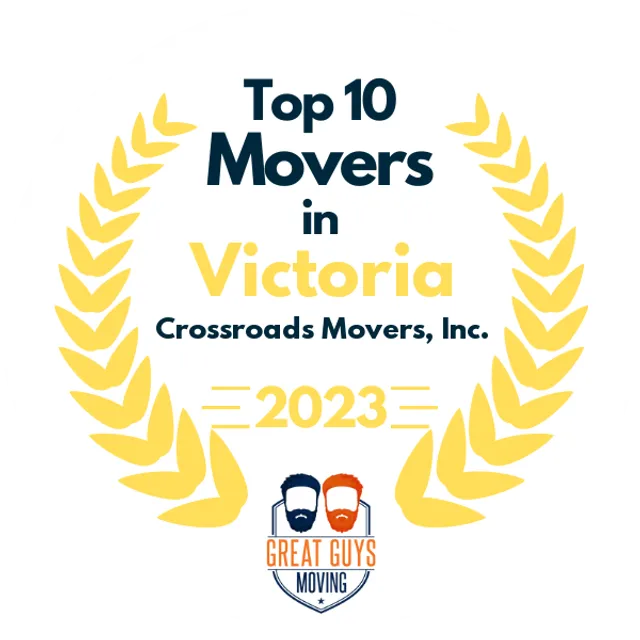 Top 10 Movers in Victoria, TX 2023 award