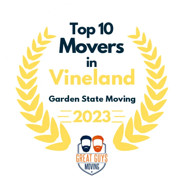 Top 10 Movers in Jersey City, NJ 2023 award