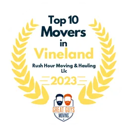 top 10 ranked movers in vineland 2023 rush hour moving hauling llc image