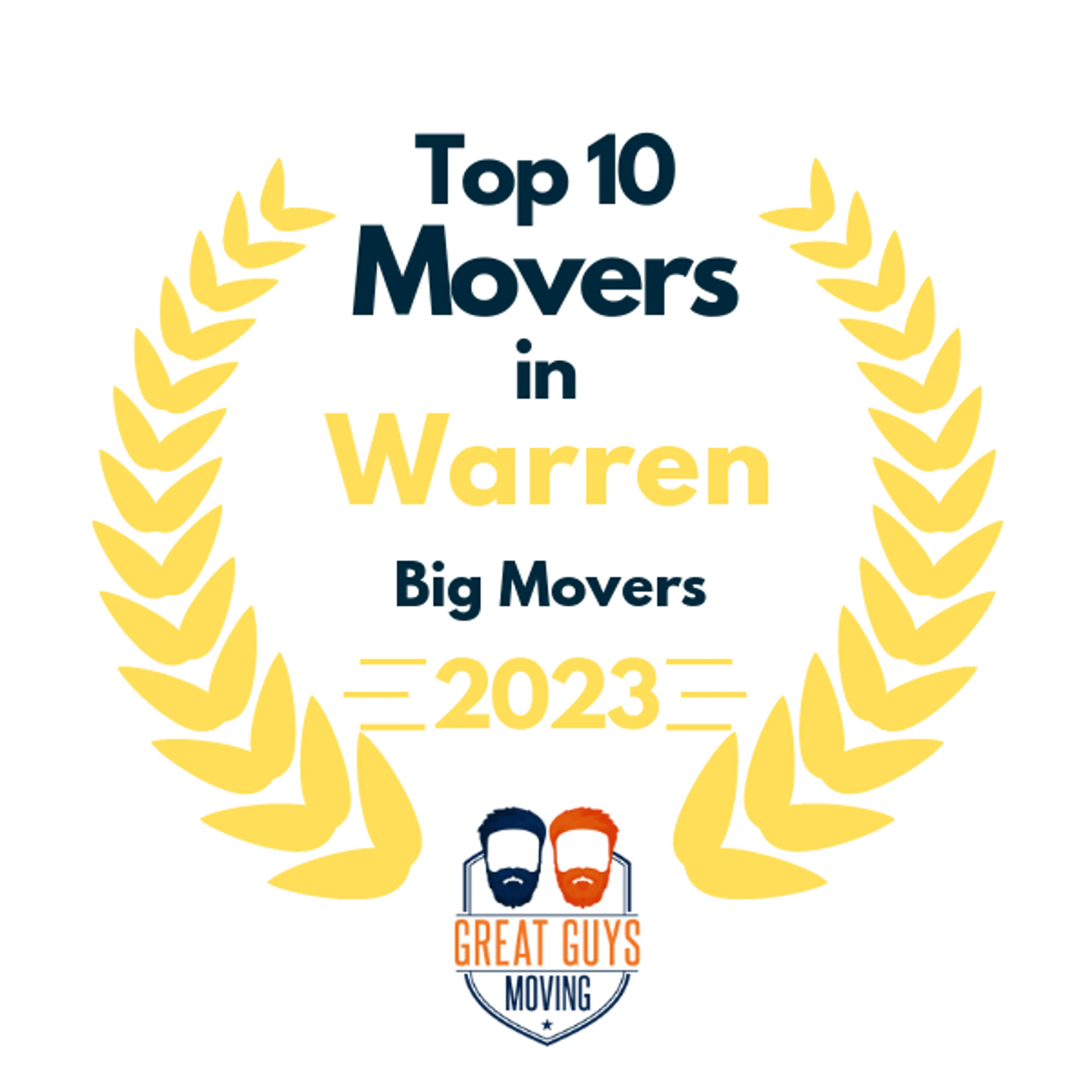 Top 10 Movers in Cleveland, OH 2023 award