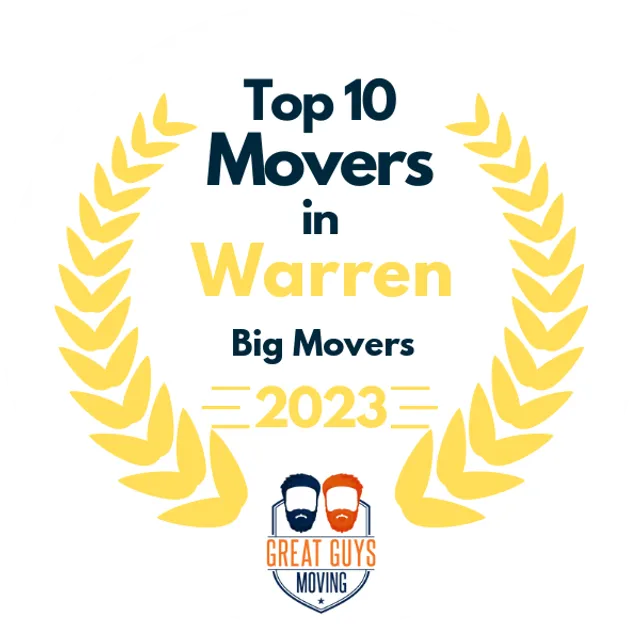 Top 10 Movers in Cleveland, OH 2023 award