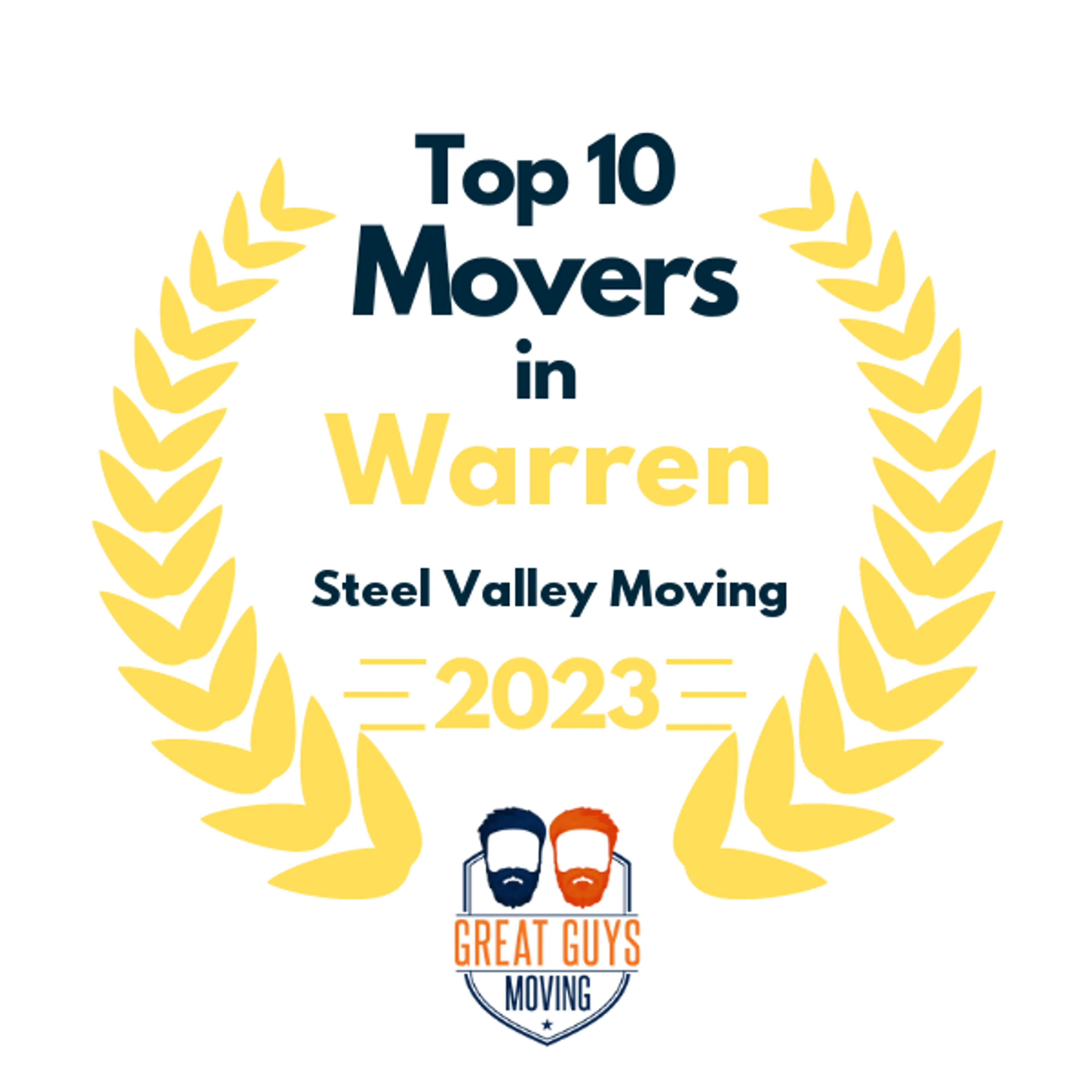 Top 10 Movers in Akron, OH 2023 award