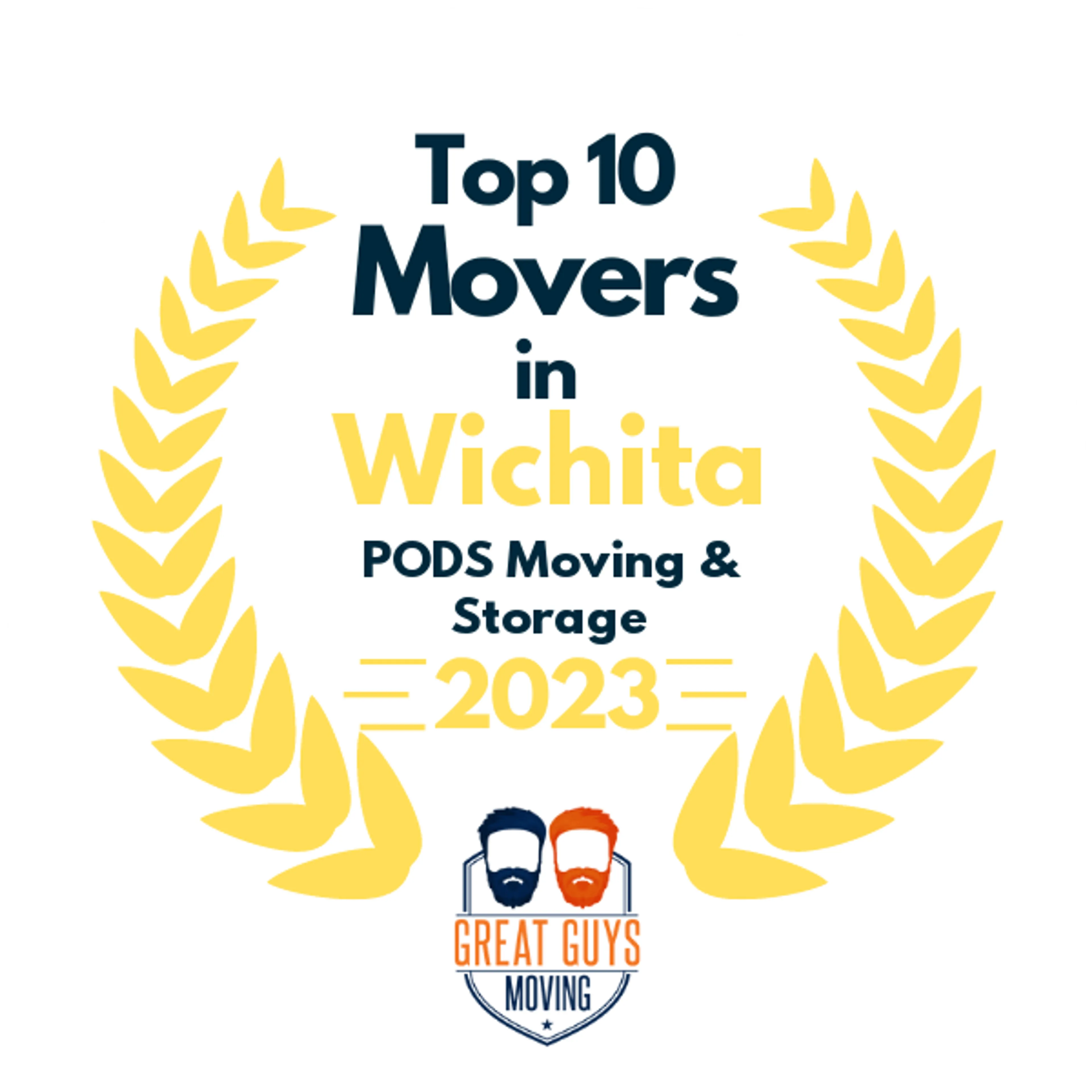 Top 10 Movers in Wichita, KS 2023 award