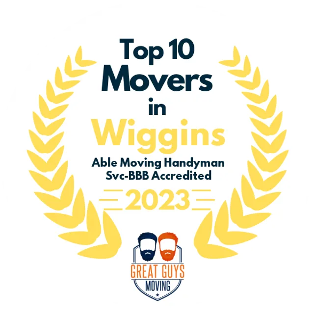 Top 10 Movers in Aurora, CO 2023 award