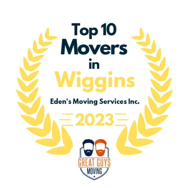 Top 10 Movers in Denver, CO 2023 award