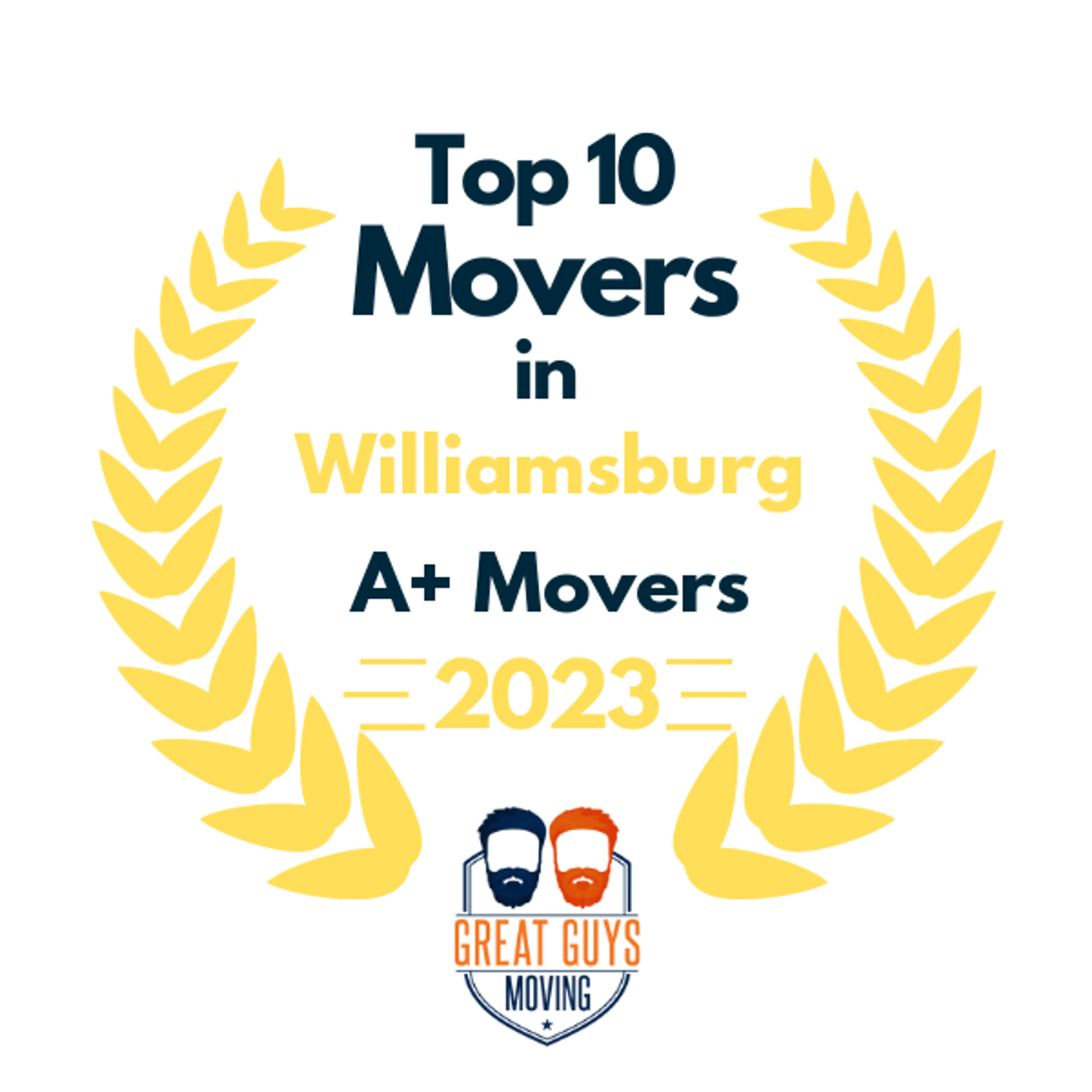 Top 10 Movers in San Diego, CA 2023 award