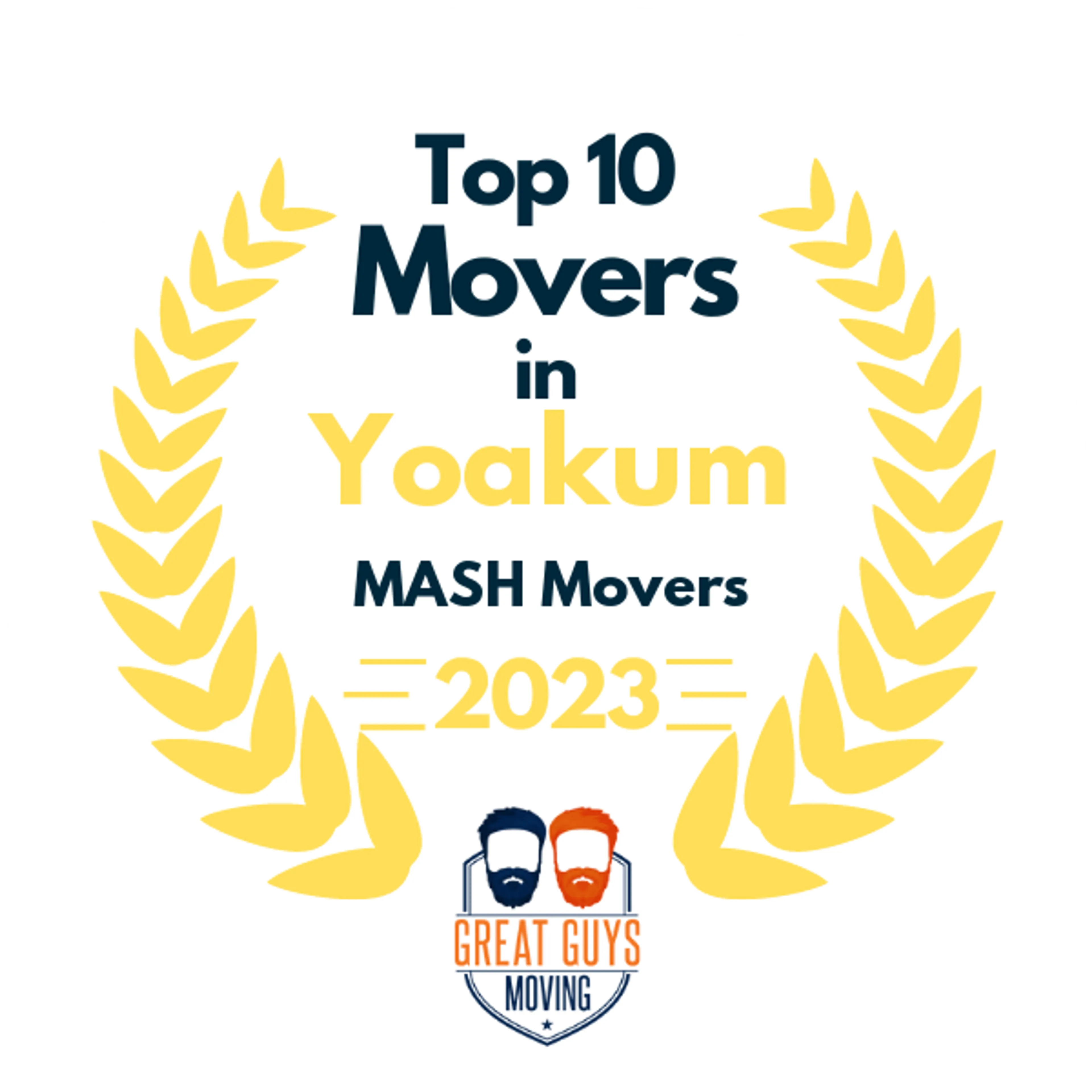 Top 10 Movers in Austin, TX 2023 award