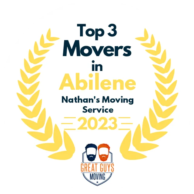 Top 3 Movers in Abilene, TX 2023 award