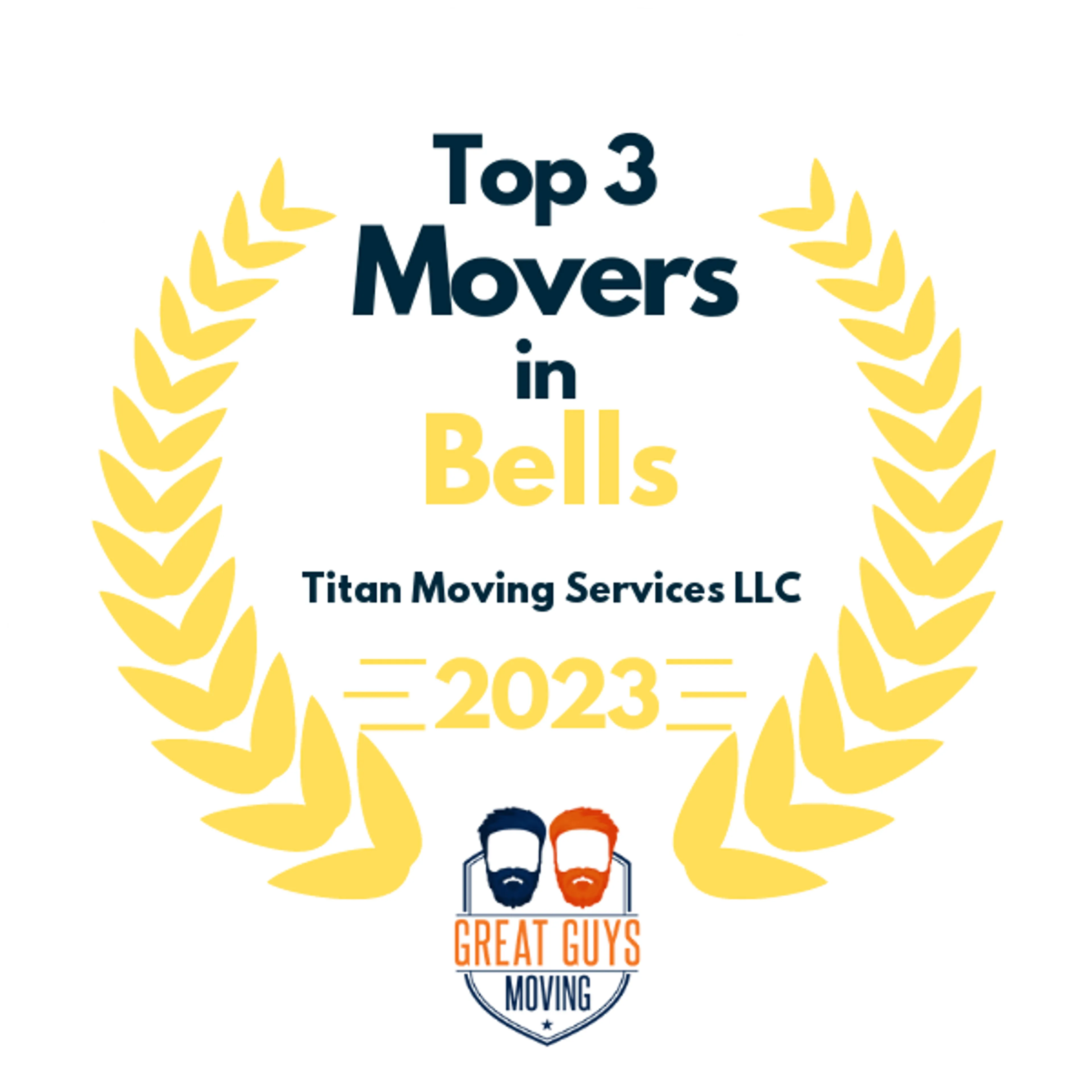 Top 3 Movers in Denton, TX 2023 award