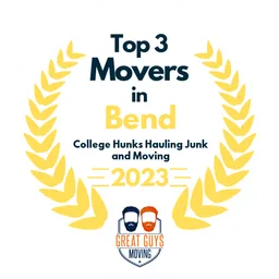 top 3 ranked movers in bend 2023 college hunks hauling junk and moving image