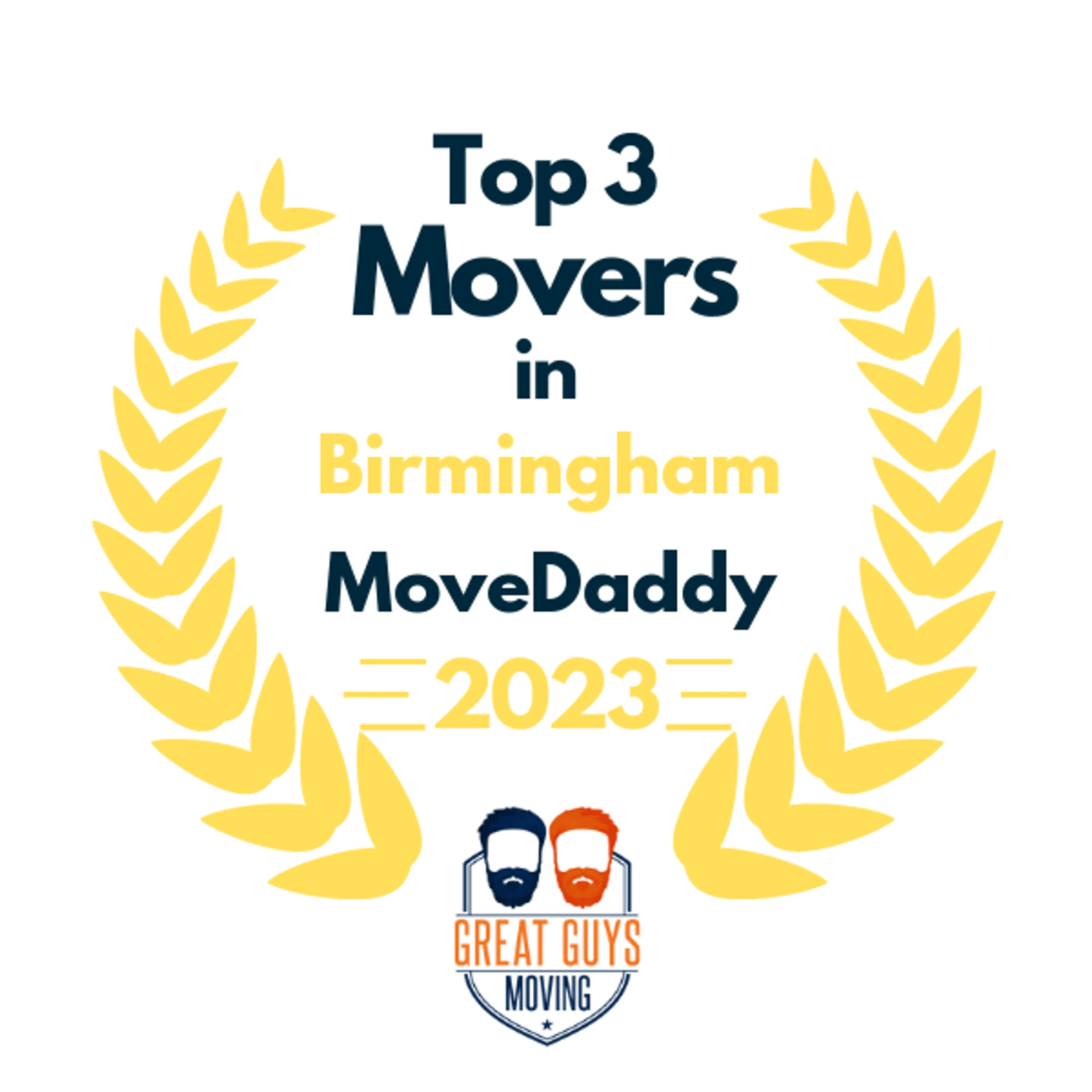 Top 3 Movers in Birmingham, AL 2023 award