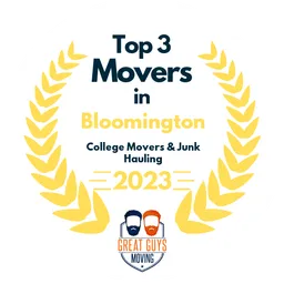 top 3 ranked movers in bloomington 2023 college movers junk hauling image