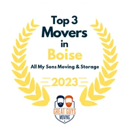 top 3 ranked movers in boise 2023 all my sons moving storage image