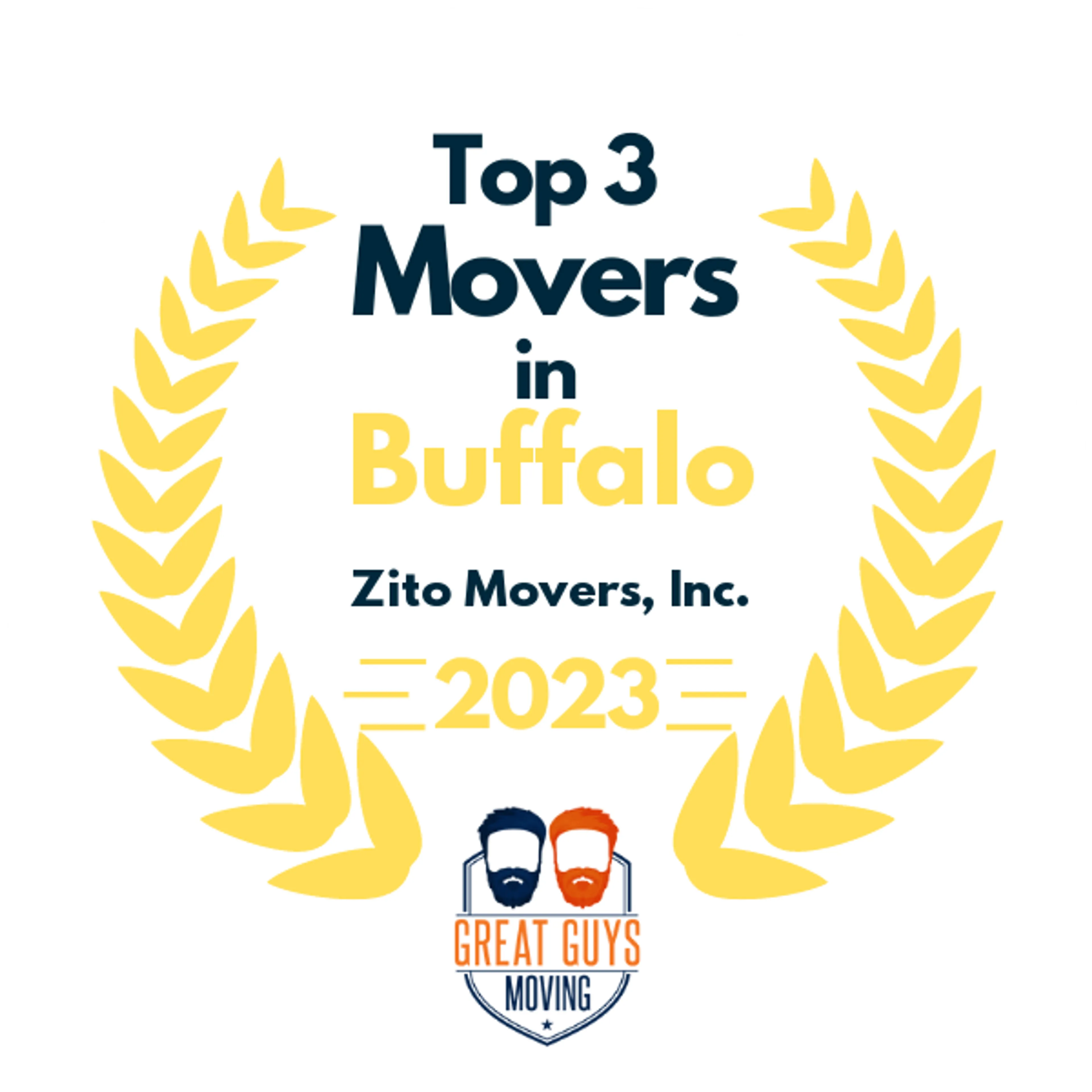 Top 3 Movers in Buffalo, NY 2023 award
