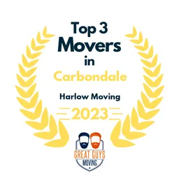 top 3 ranked movers in carbondale 2023 harlow moving image