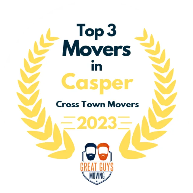 Top 3 Movers in Casper, WY 2023 award