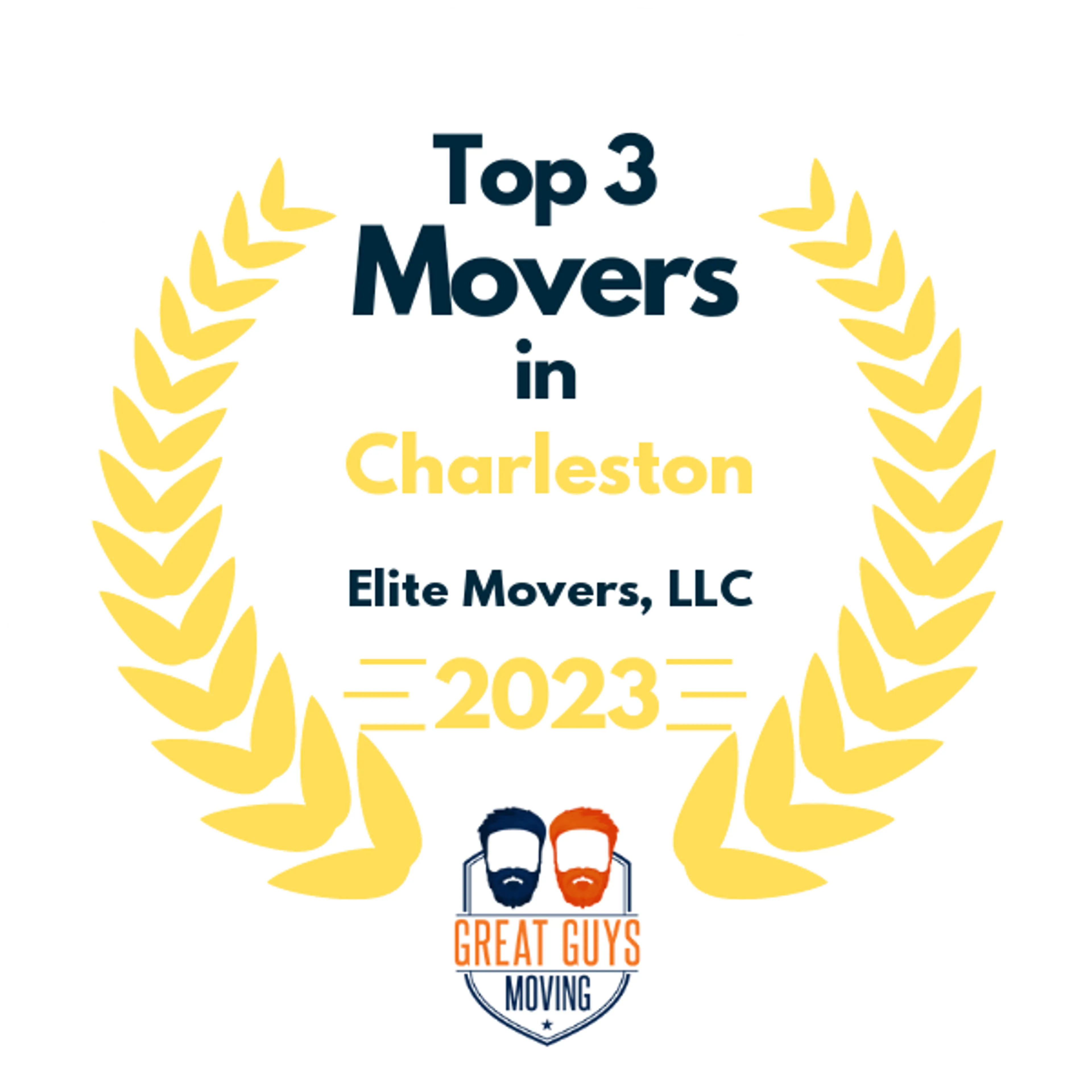 Top 3 Movers in Charleston, SC 2023 award