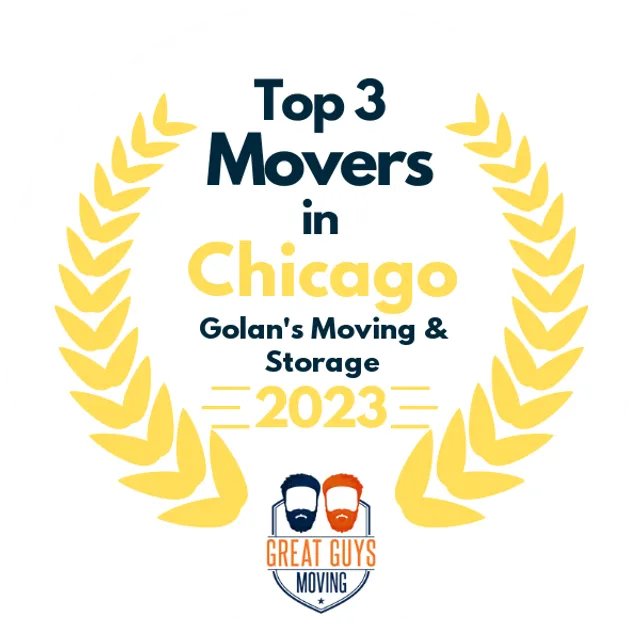 Top 3 Movers in Chicago, IL 2023 award