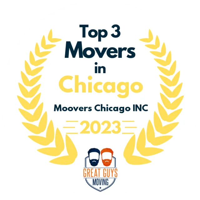 Top 3 Movers in Chicago, IL 2023 award