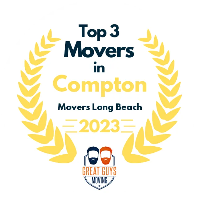 Top 3 Movers in Long Beach, CA 2023 award