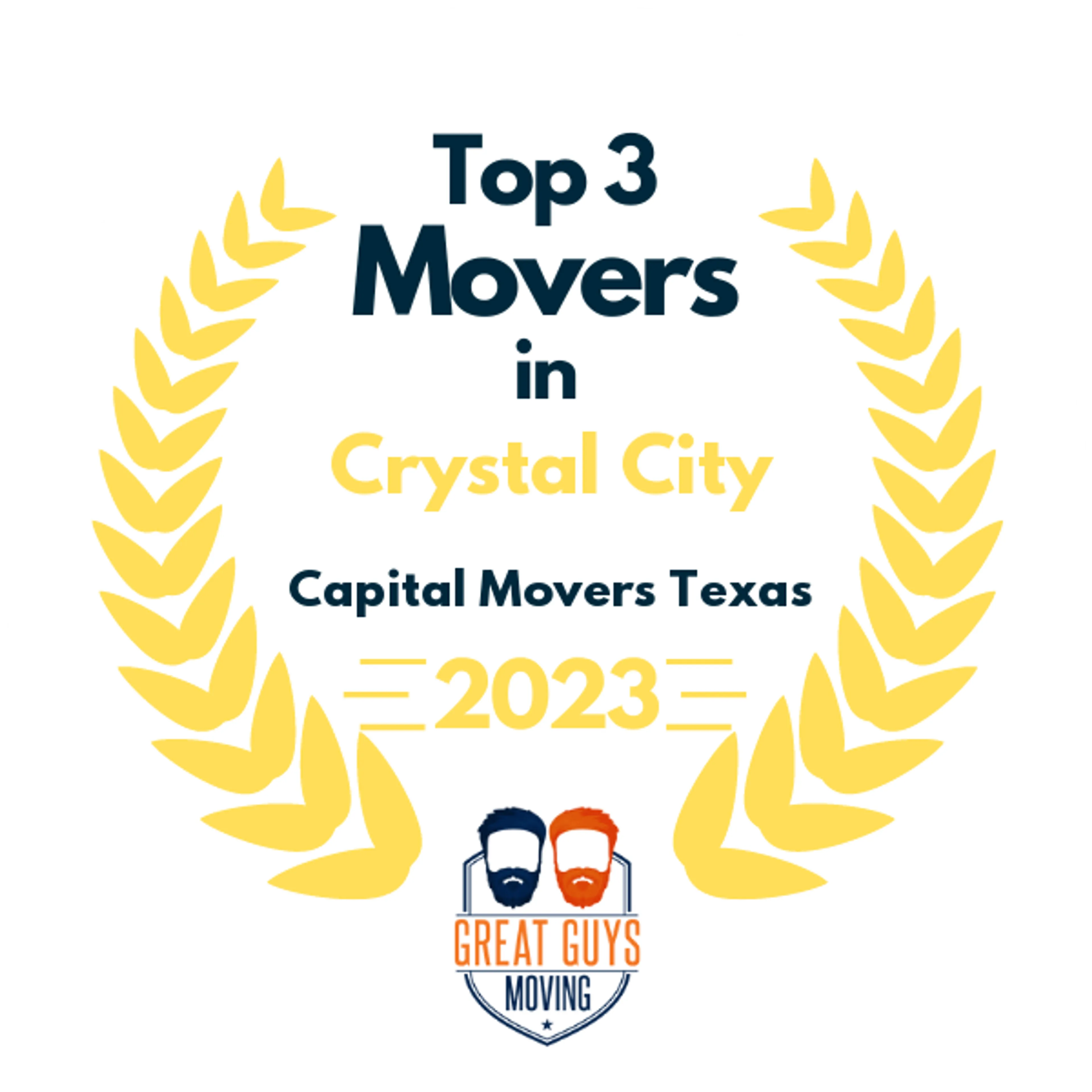 Top 3 Movers in Austin, TX 2023 award