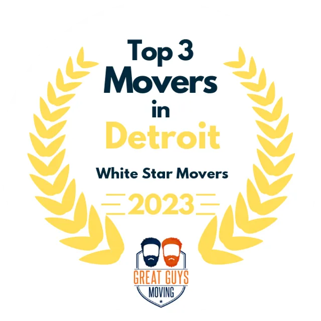 Top 3 Movers in Detroit, MI 2023 award