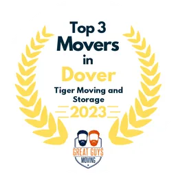 top 3 ranked movers in dover 2023 tiger moving and storage image