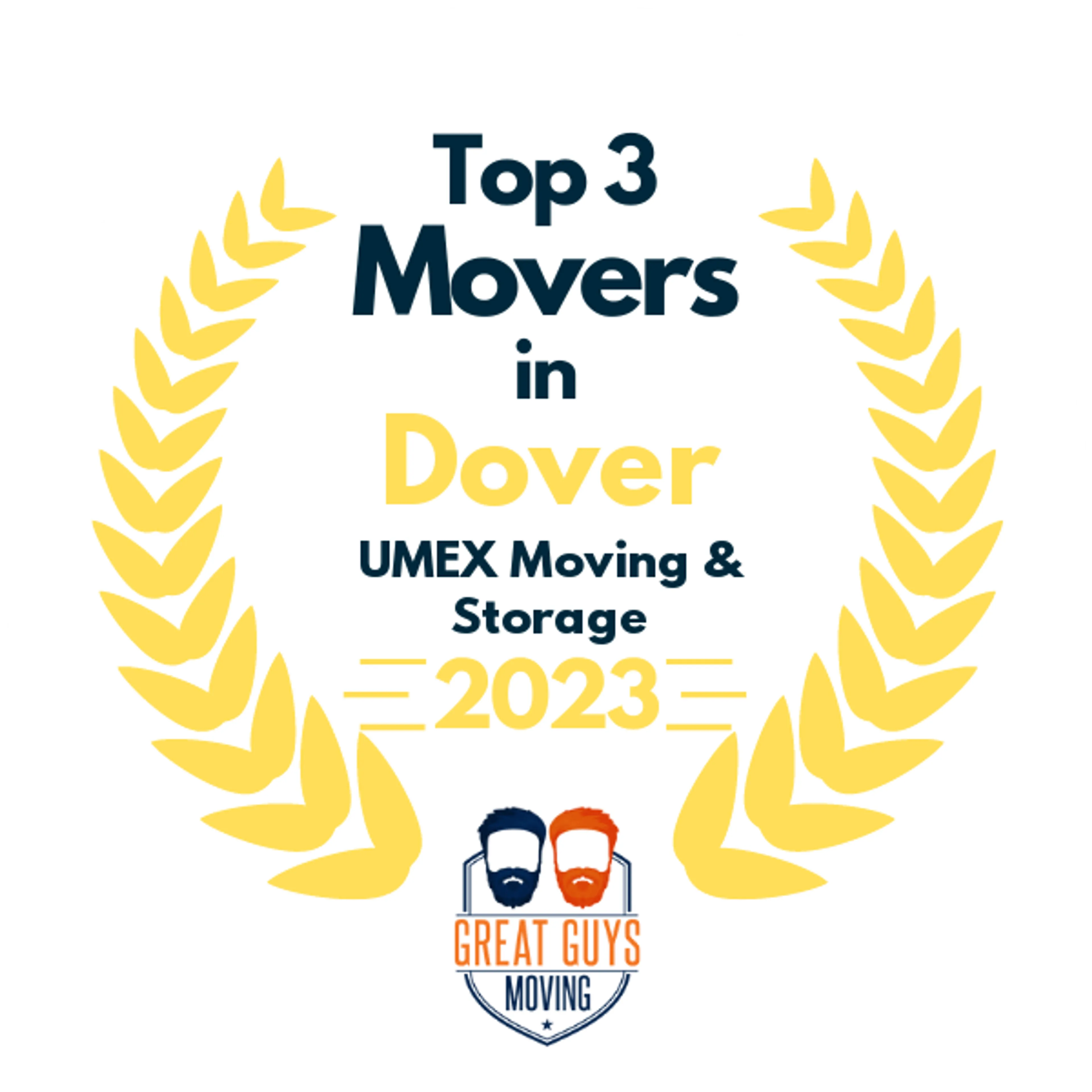 Top 3 Movers in Newark, NJ 2023 award