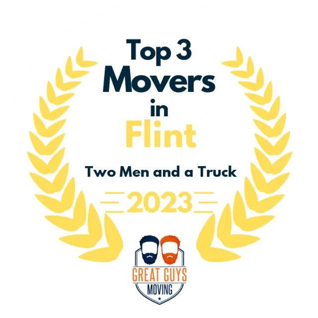 Top 3 Movers in Flint, MI 2023 award