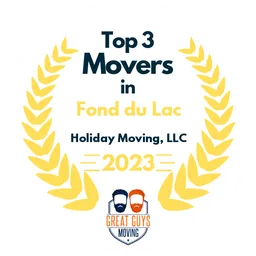 top 3 ranked movers in fond du lac 2023 holiday moving llc image