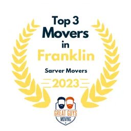 top 3 ranked movers in franklin 2023 sarver movers image