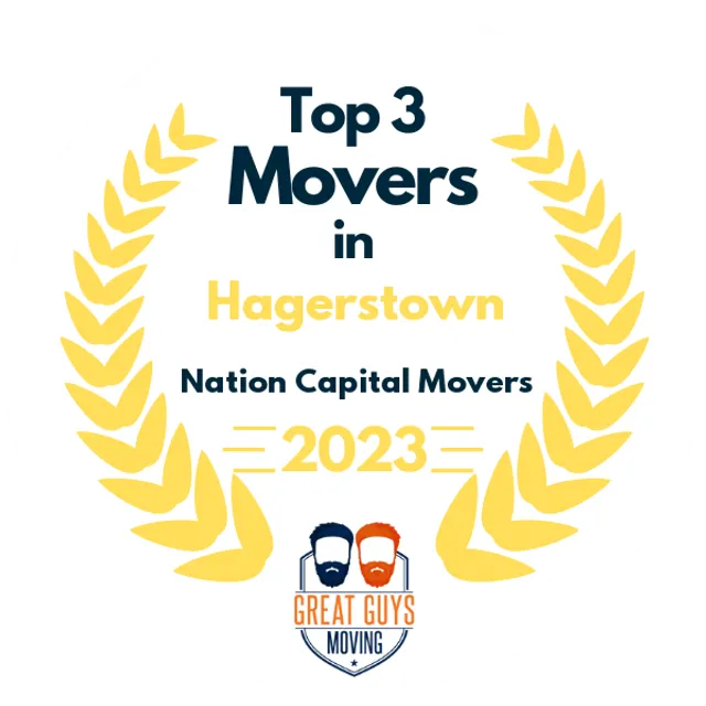 Top 3 Movers in Frederick, MD 2023 award