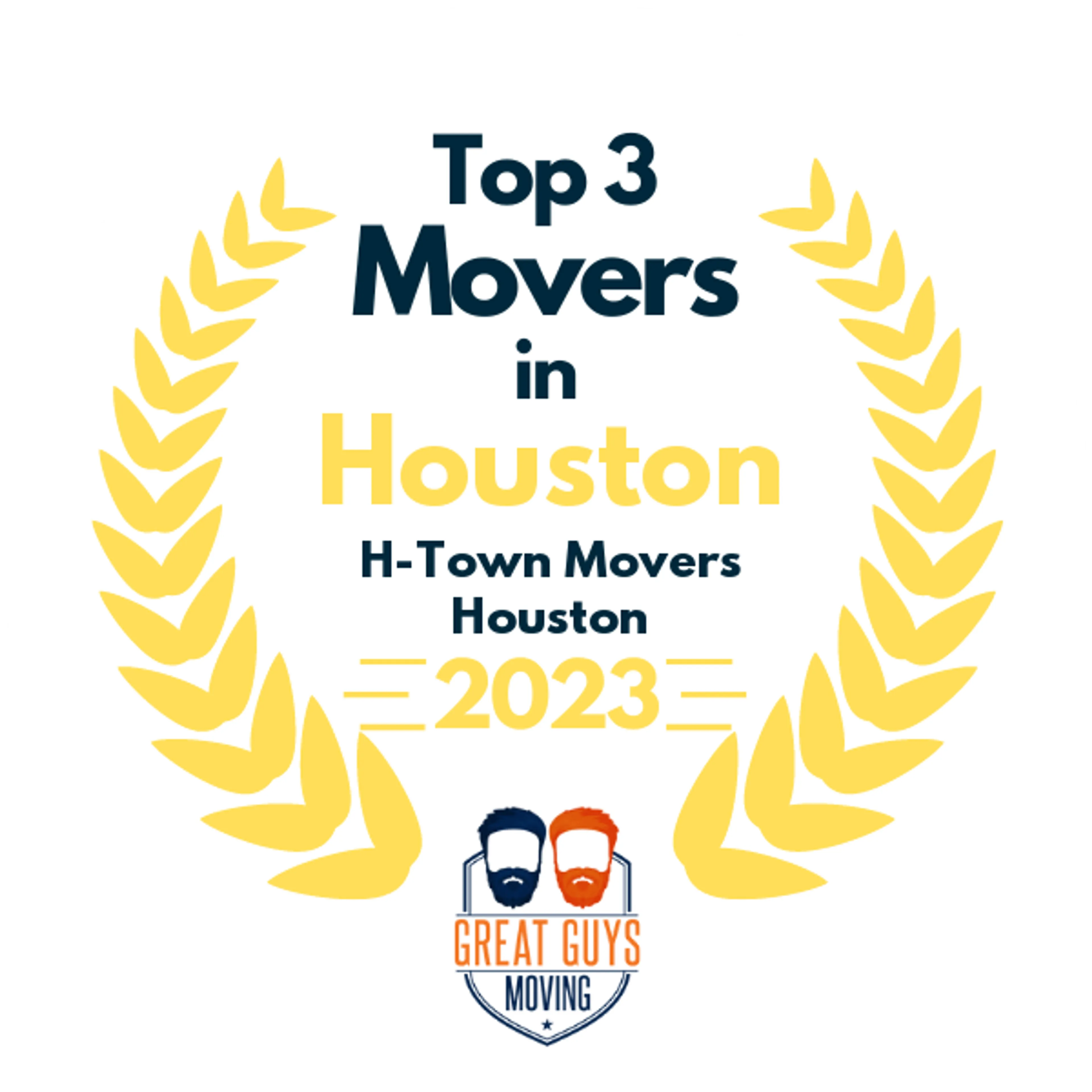 Top 3 Movers in Houston, TX 2023 award