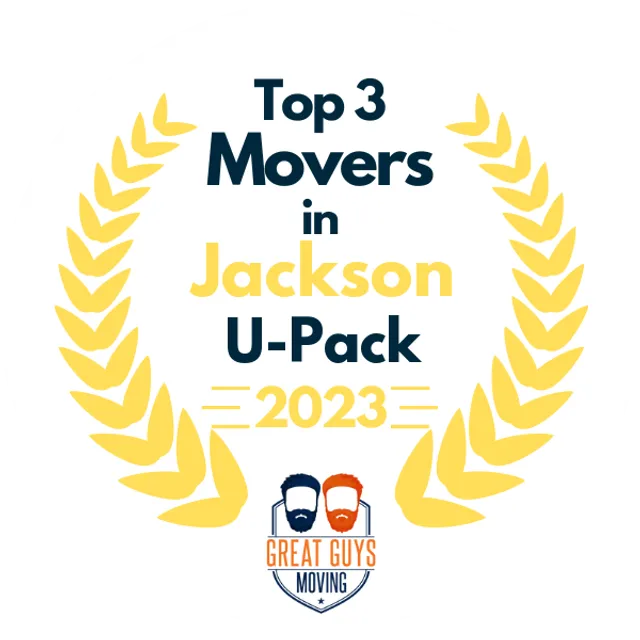 Top 3 Movers in Jackson, MS 2023 award