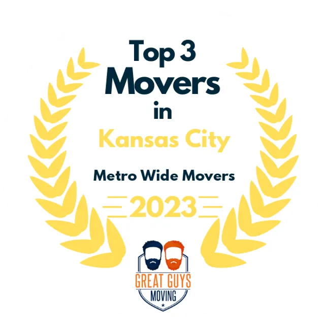 Top 3 Movers in Kansas City, MO 2023 award