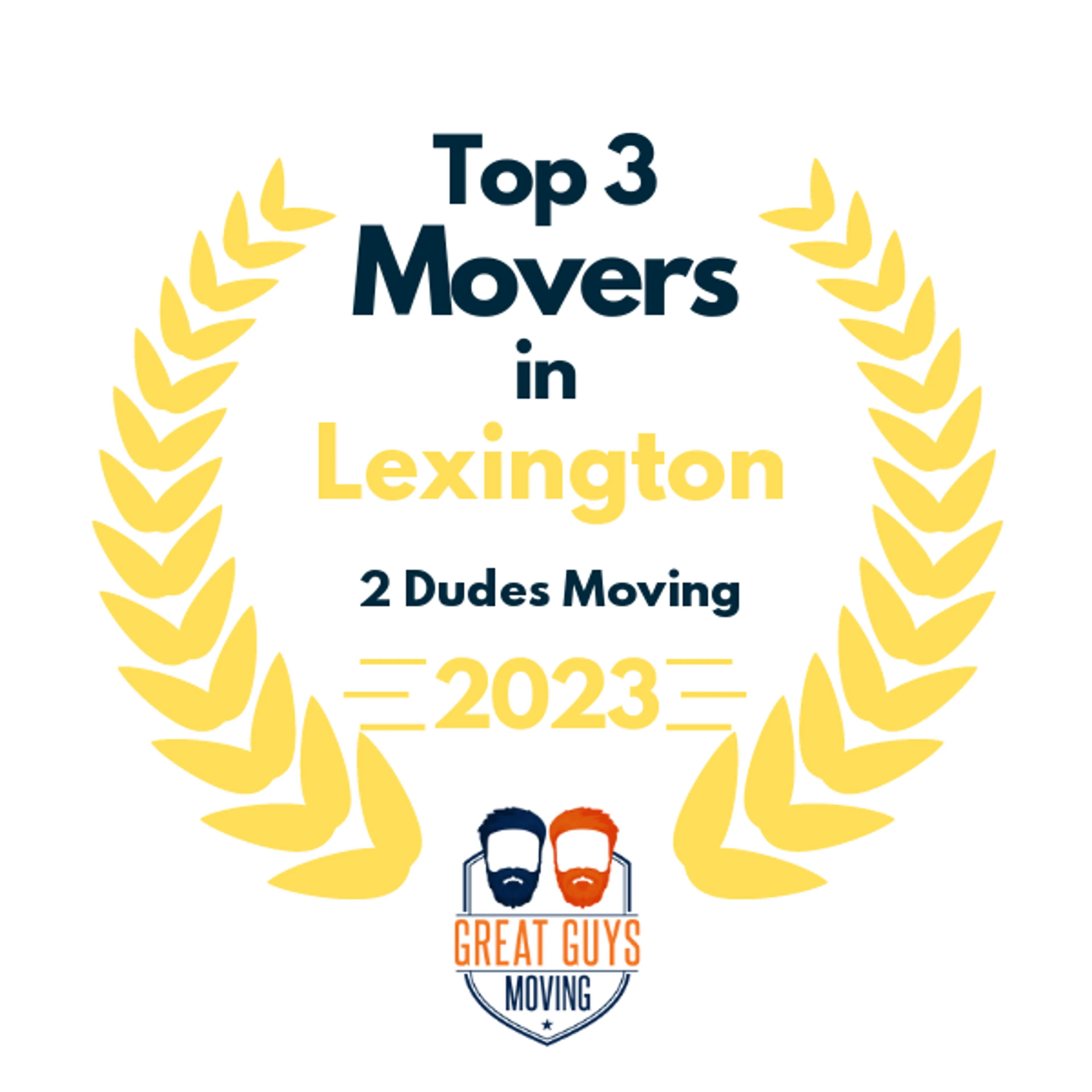 Top 3 Movers in Lexington, KY 2023 award