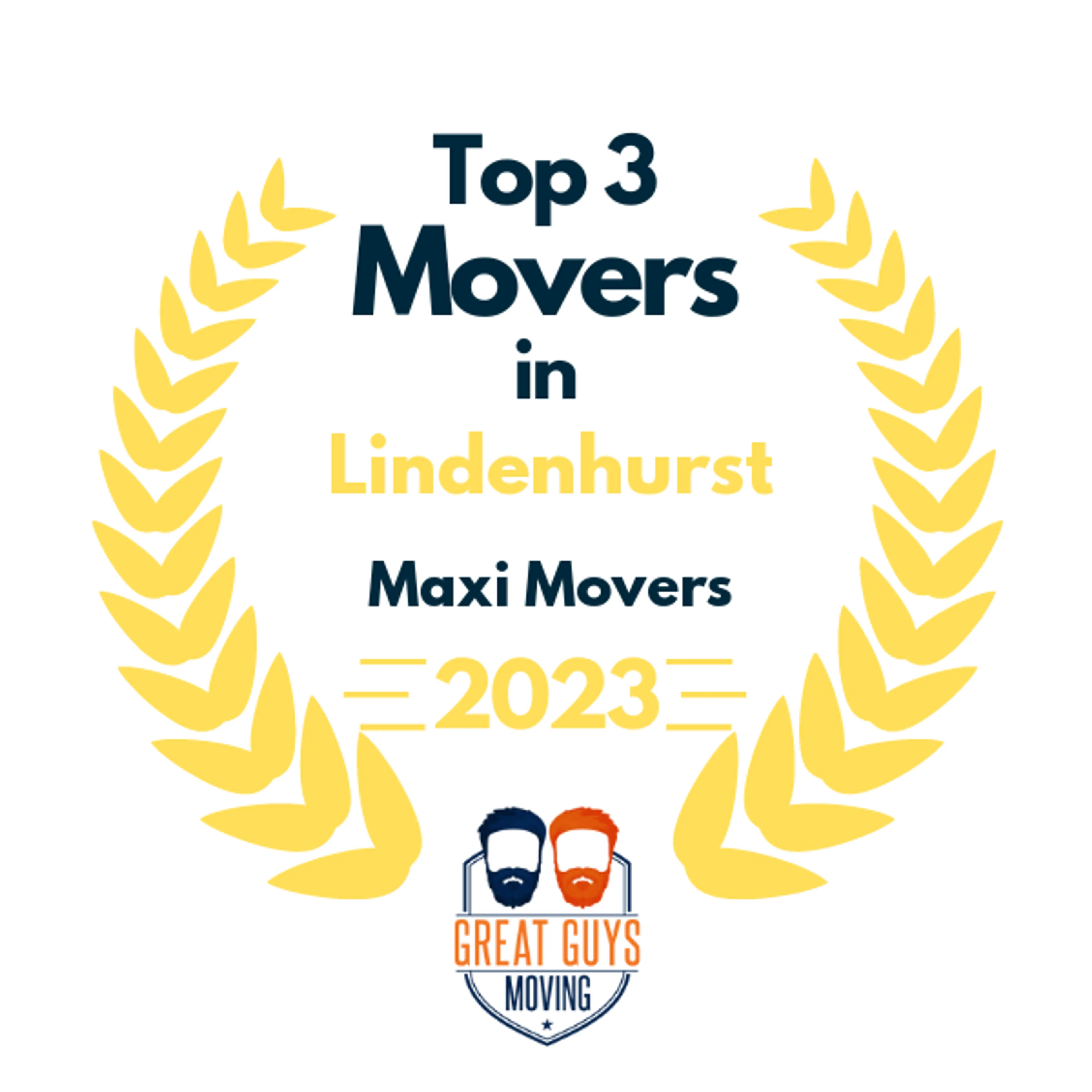 Top 3 Movers in Glen Cove, NY 2023 award