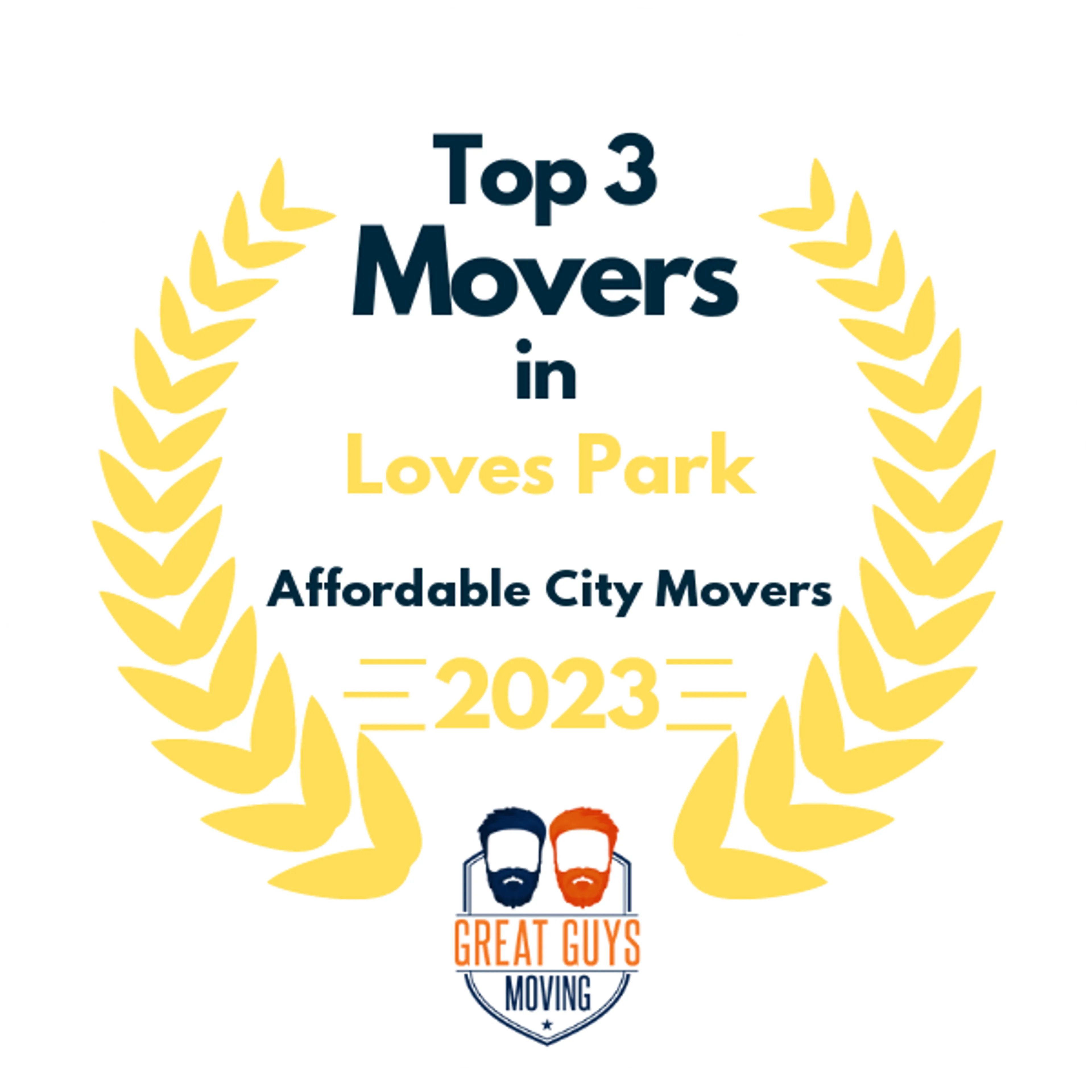 Top 3 Movers in Chicago, IL 2023 award
