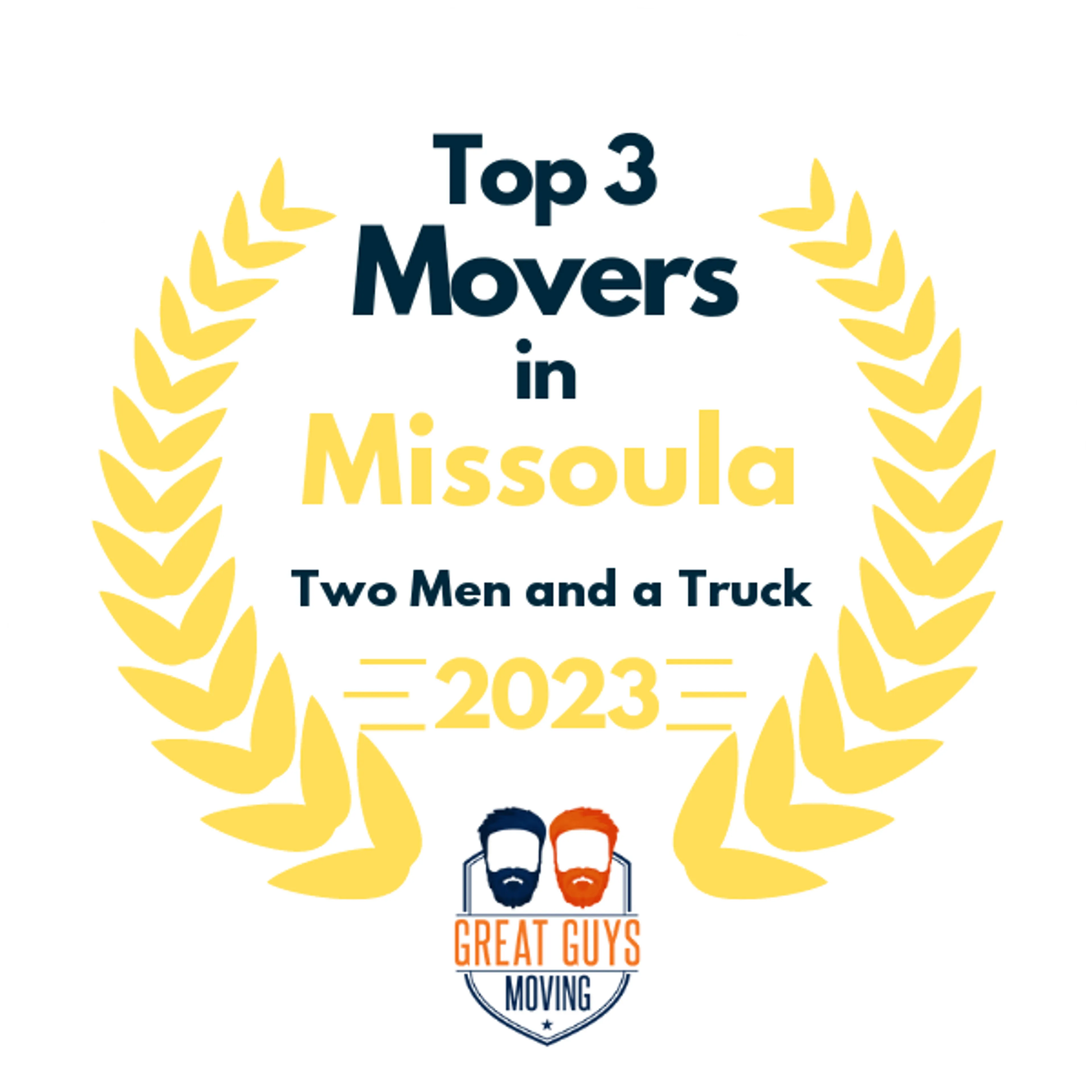 Top 3 Movers in Missoula, MT 2023 award