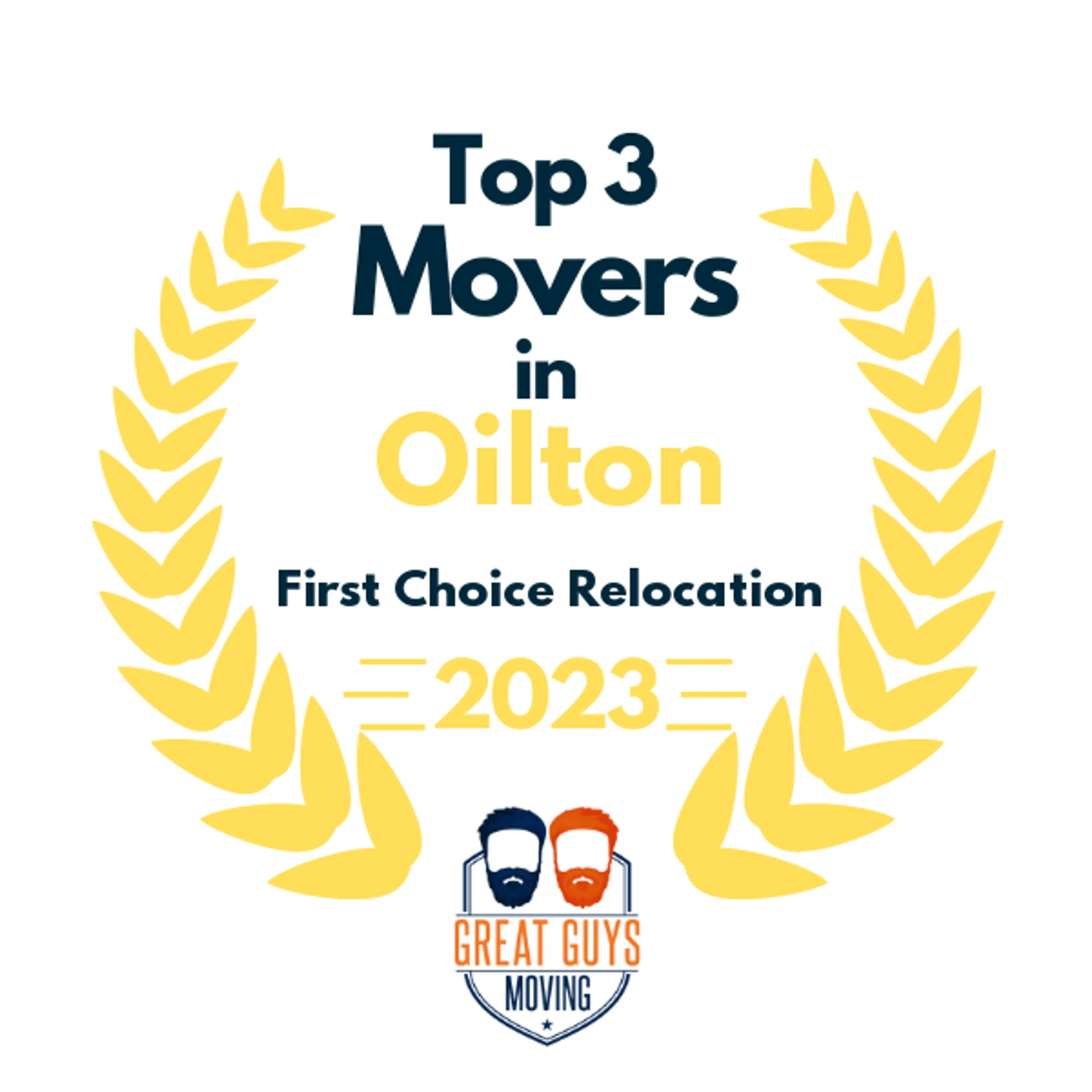 Top 3 Movers in Jenks, OK 2023 award