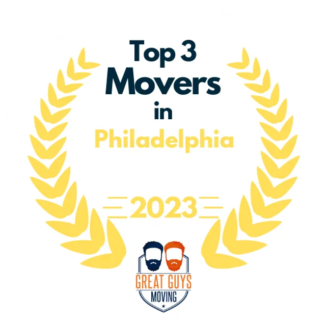 Top 3 Movers in Philadelphia, PA 2023 award