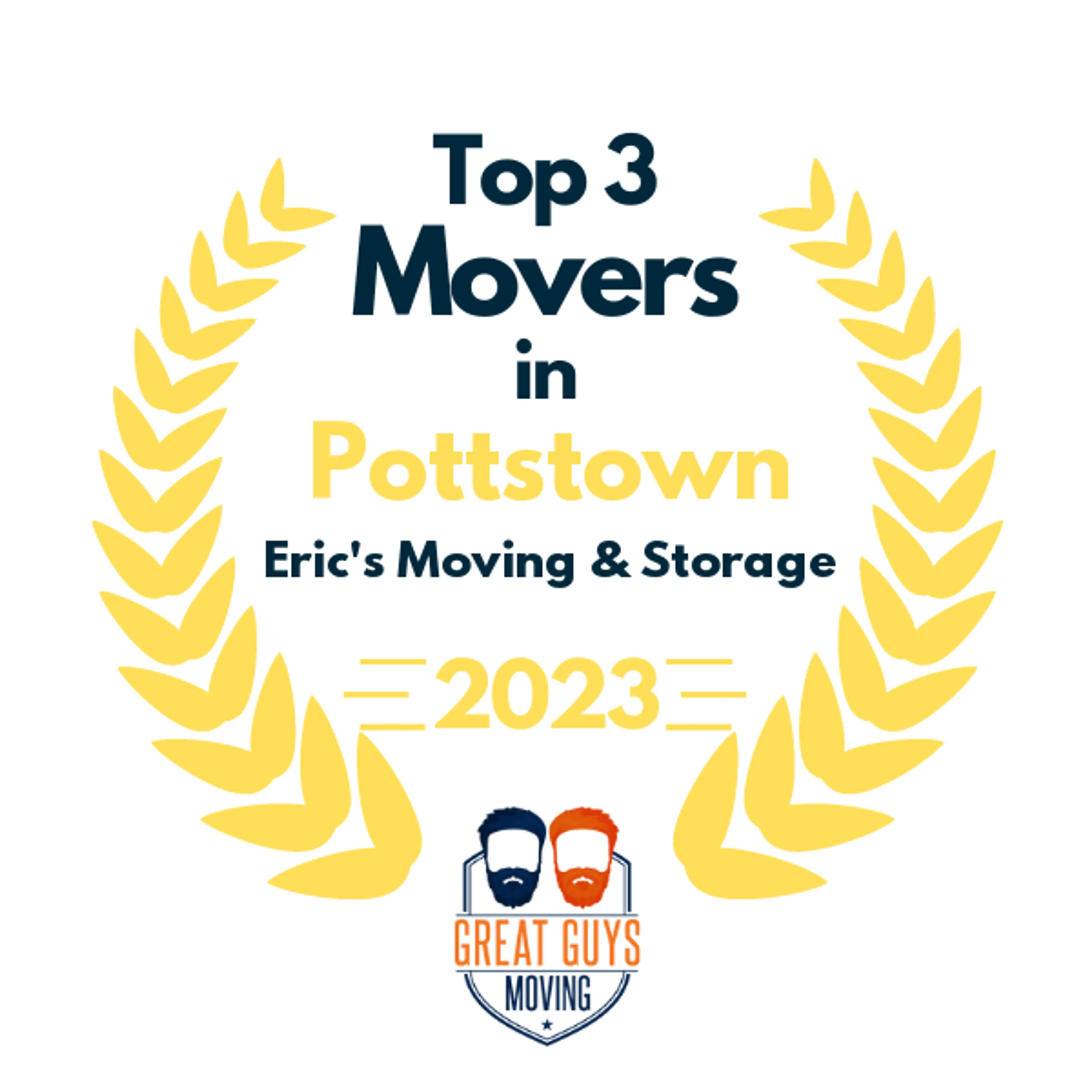 Top 3 Movers in Allentown, PA 2023 award