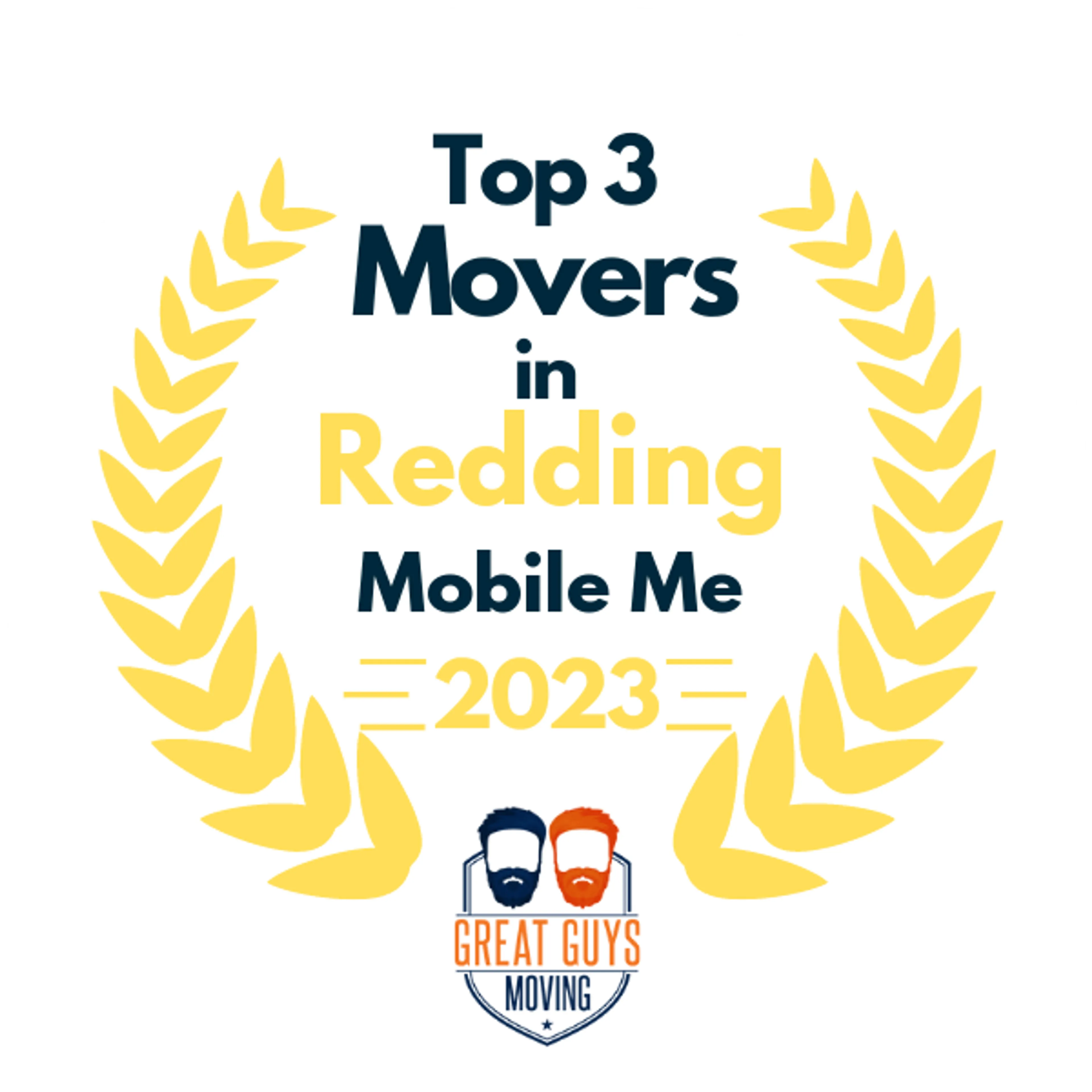Top 3 Movers in Redding, CA 2023 award