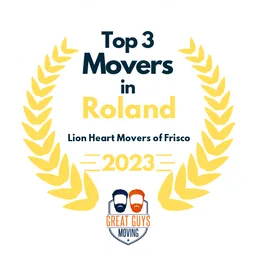 top 3 ranked movers in roland 2023 lion heart movers of frisco image