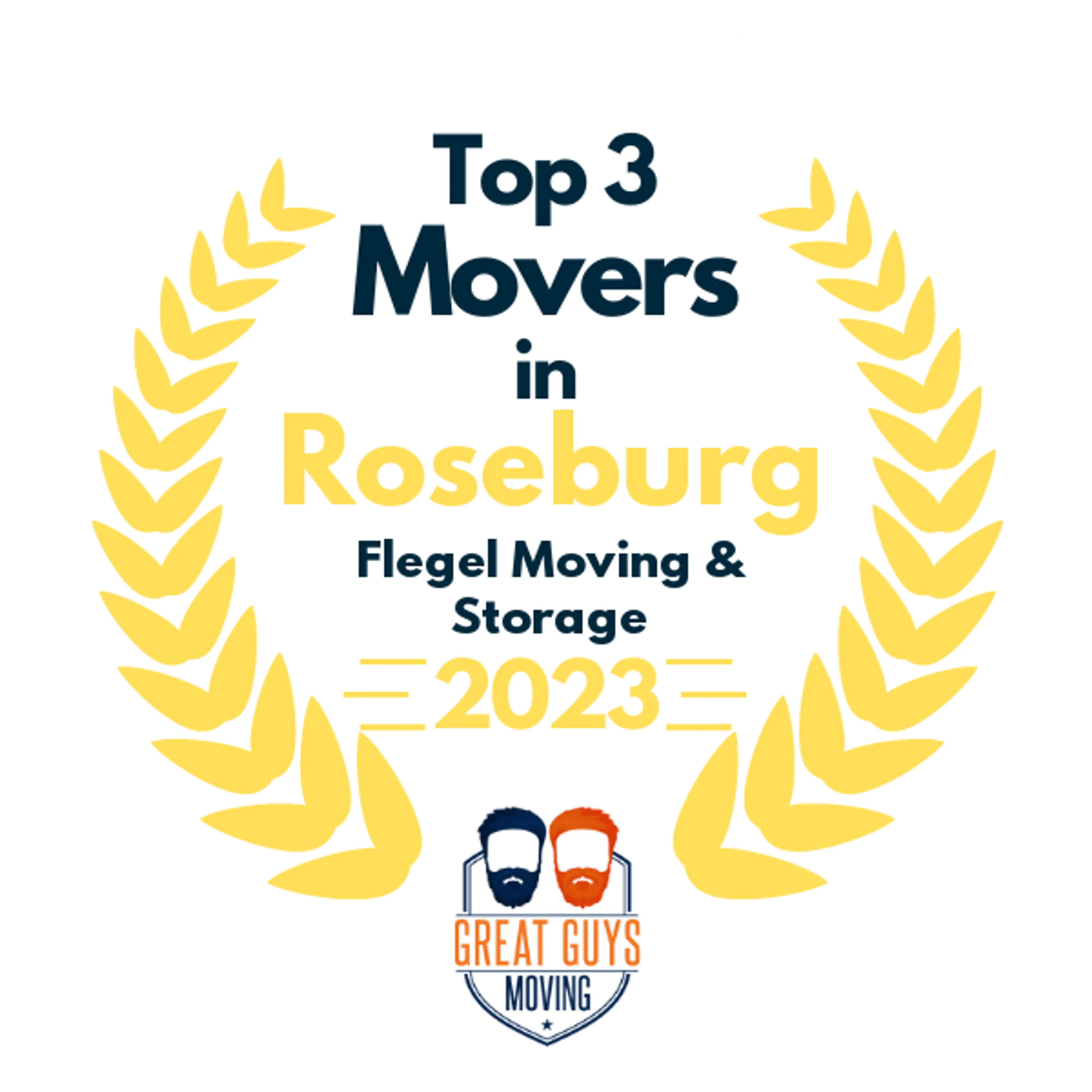Top 3 Movers in Springfield, OR 2023 award