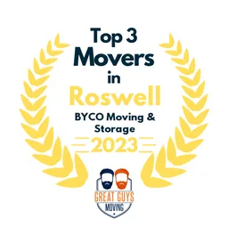 top 3 ranked movers in roswell 2023 byco moving storage image