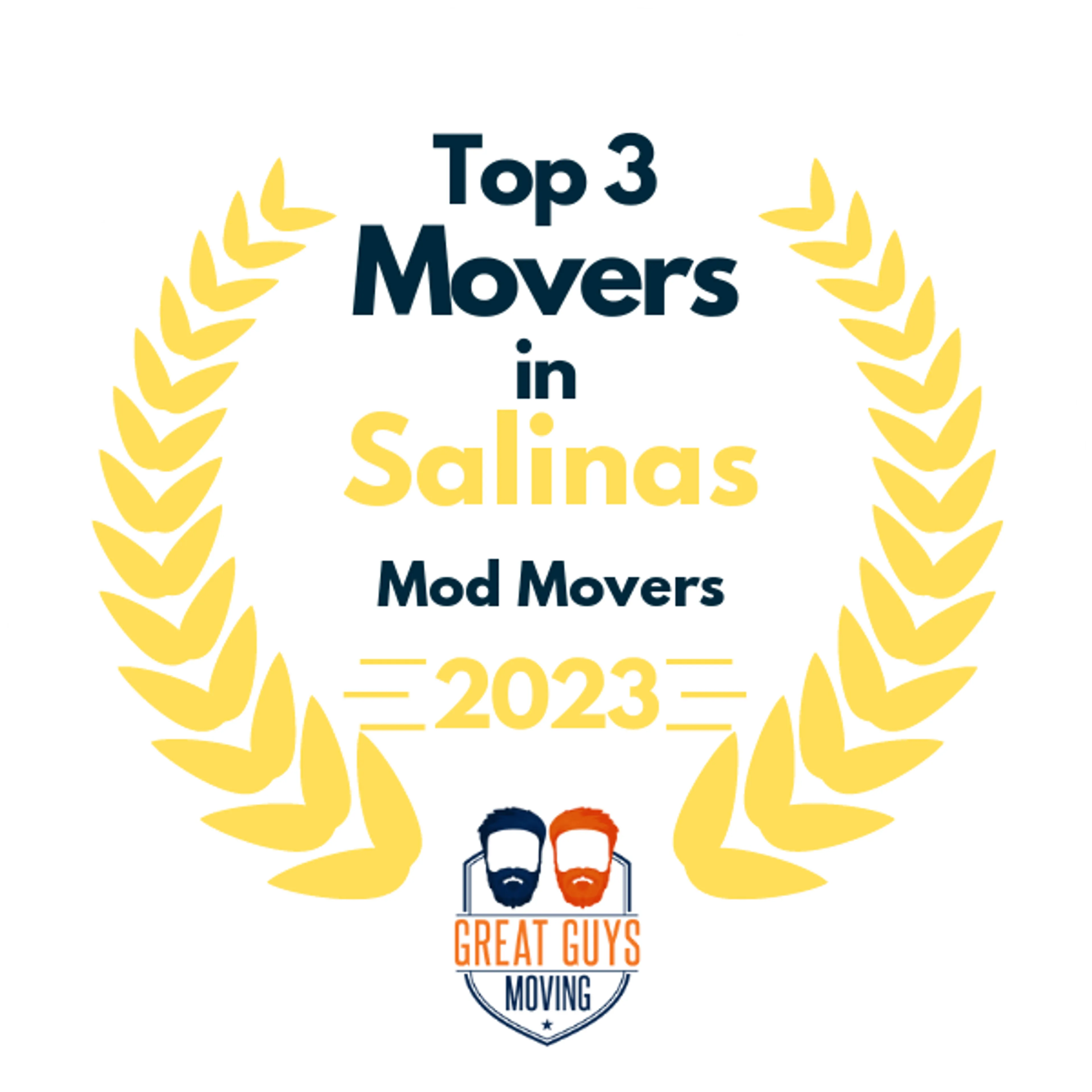 Top 3 Movers in San Jose, CA 2023 award